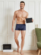 [Bleu Foncé] SilkSilky-FR Homme Sous-vêtements 005