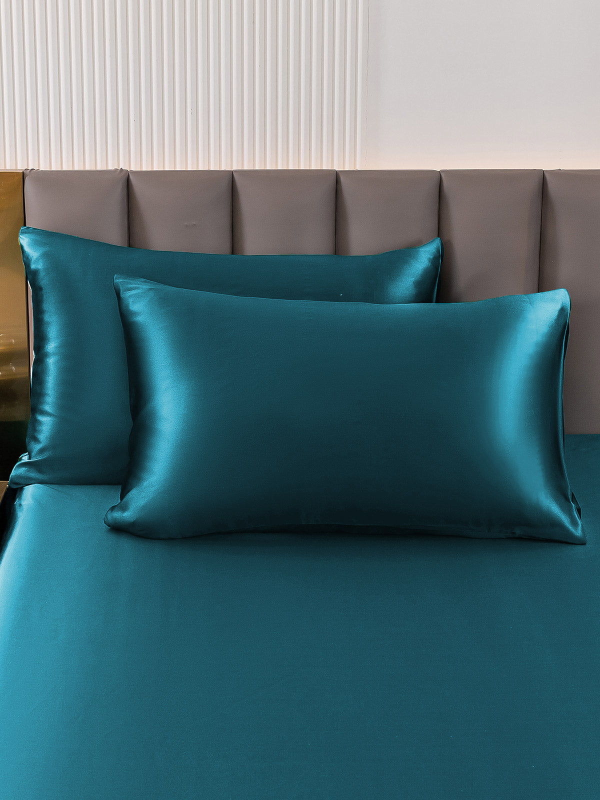[Bleu Royal] SilkSilky-FR 22Momme Pure Soie Pillowcase 001