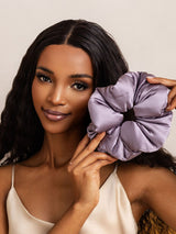 [Violet Foncé] SilkSilky-FR Chouchou 001