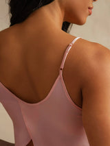 [Rose] SilkSilky-FR Spaghetti Strap Ensemble Camisole 004
