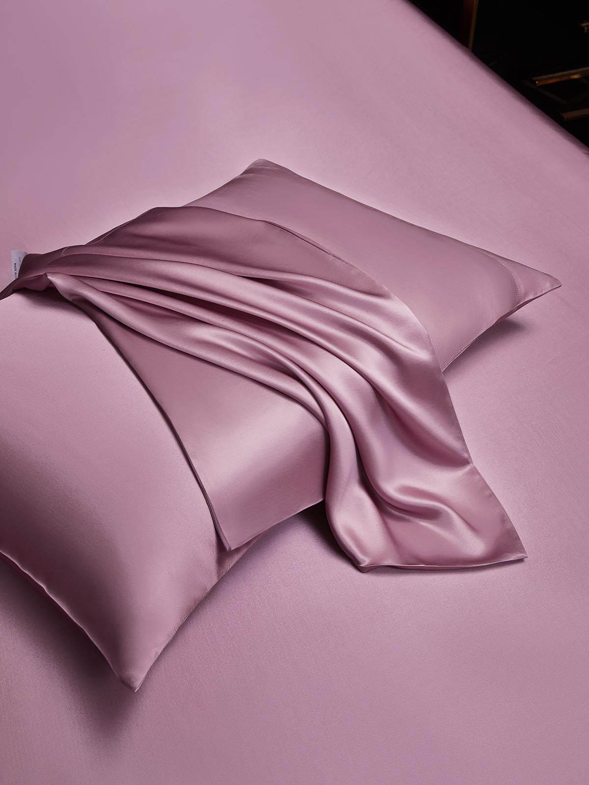 [Orchidée Mauve] SilkSilky-FR 22Momme Pure Soie Pillowcase 002