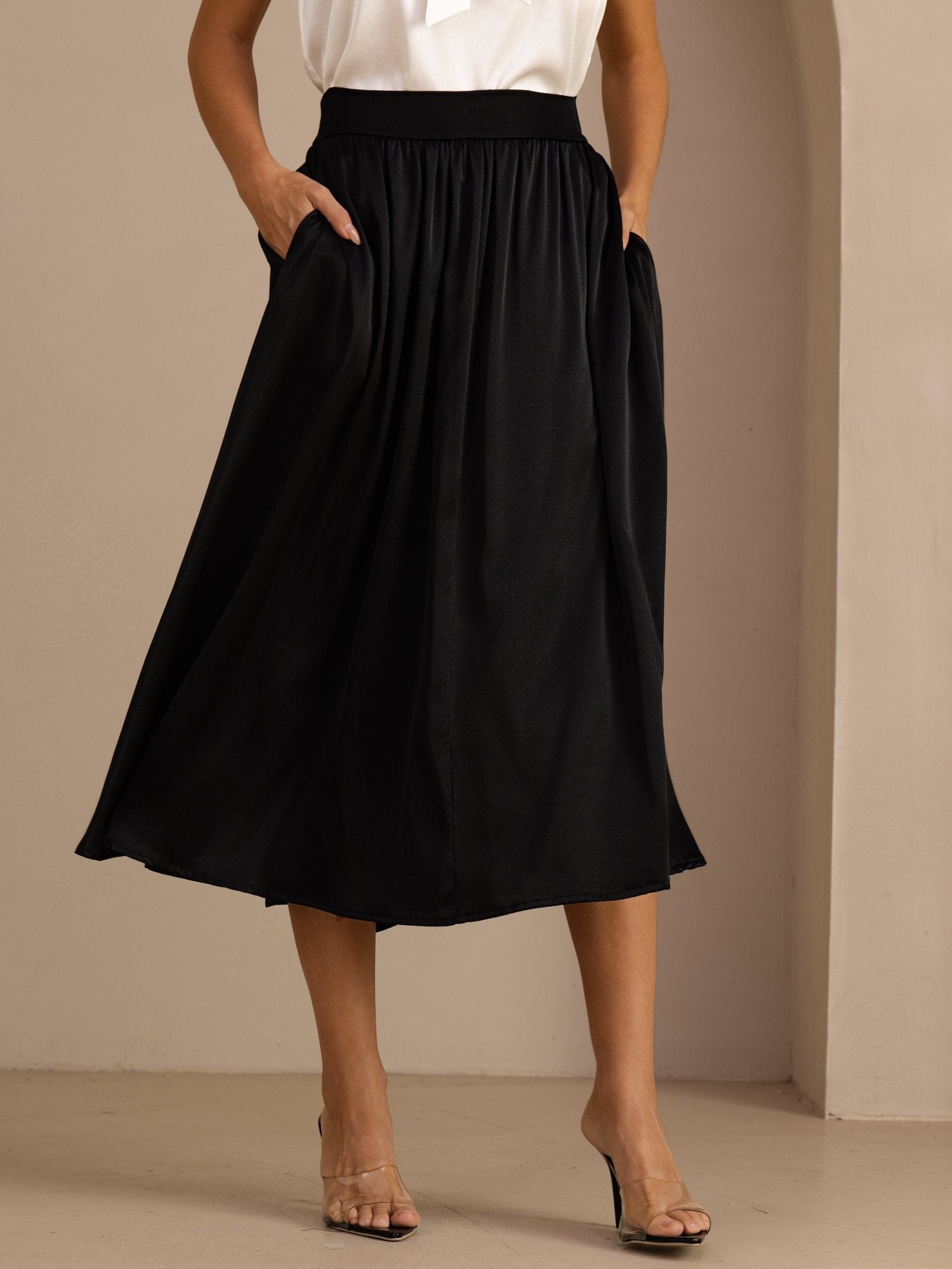 [Noir] SilkSilky-FR Jupes 001