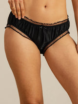 [Noir] SilkSilky-FR Panty 003