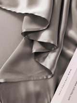 [Gris] SilkSilky-FR 22Momme Pure Soie Bedding Set 006,