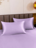 SilkSilky-FR 19Momme Pure Soie Pillowcase Lavande 001