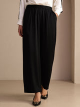 [Noir] SilkSilky-FR Womens Pants 003