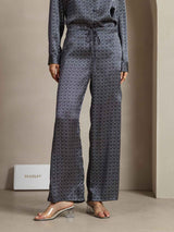 [Ginkgo Marine] SilkSilky-FR 19Momme Soie Womens Pants 001