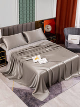 [Gris] SilkSilky-FR 25Momme Pure Soie Bedding Set 002