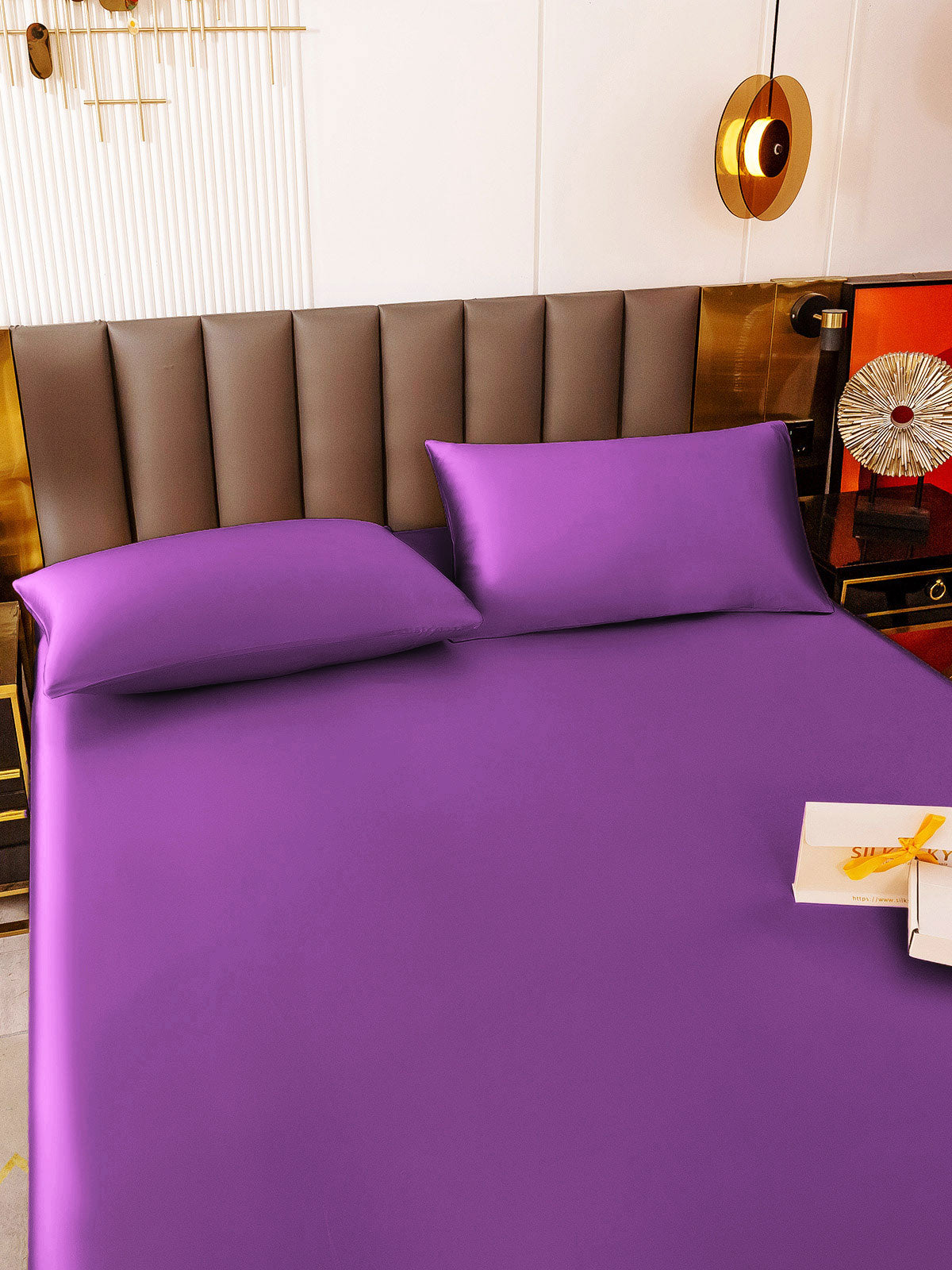 [Violette] SilkSilky-FR 19Momme Pure Soie Bedding Set 005