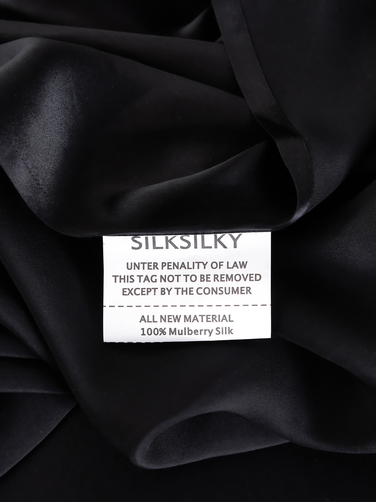 [Noir] SilkSilky-FR 25Momme Pure Soie Bedding Set 006