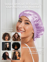 [Lavande] SilkSilky-FR Bonnets de Nuit 006