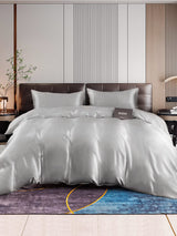 [Argent] SilkSilky-FR 22Momme Pure Soie Bedding Set 001,