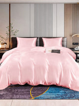 [Rose] SilkSilky-FR Parure de Lit Soie 001