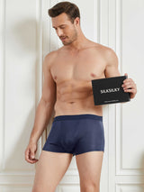 [Bleu Foncé] SilkSilky-FR Homme Sous-vêtements 001