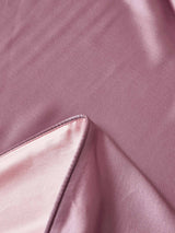 [MauvePâle+RoseClair] SilkSilky-FR Parure de Lit Soie 008