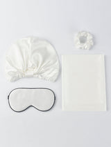 [Blanc] SilkSilky-FR 19Momme Pure Soie Pillowcase Set 003