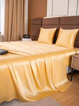 [Champagne] SilkSilky-FR Parure de Lit Soie 003