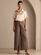 [Café] SilkSilky-FR Womens Pants 005