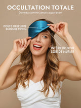 [Bleu Royal] SilkSilky-FR Masques pour les Yeux 002
