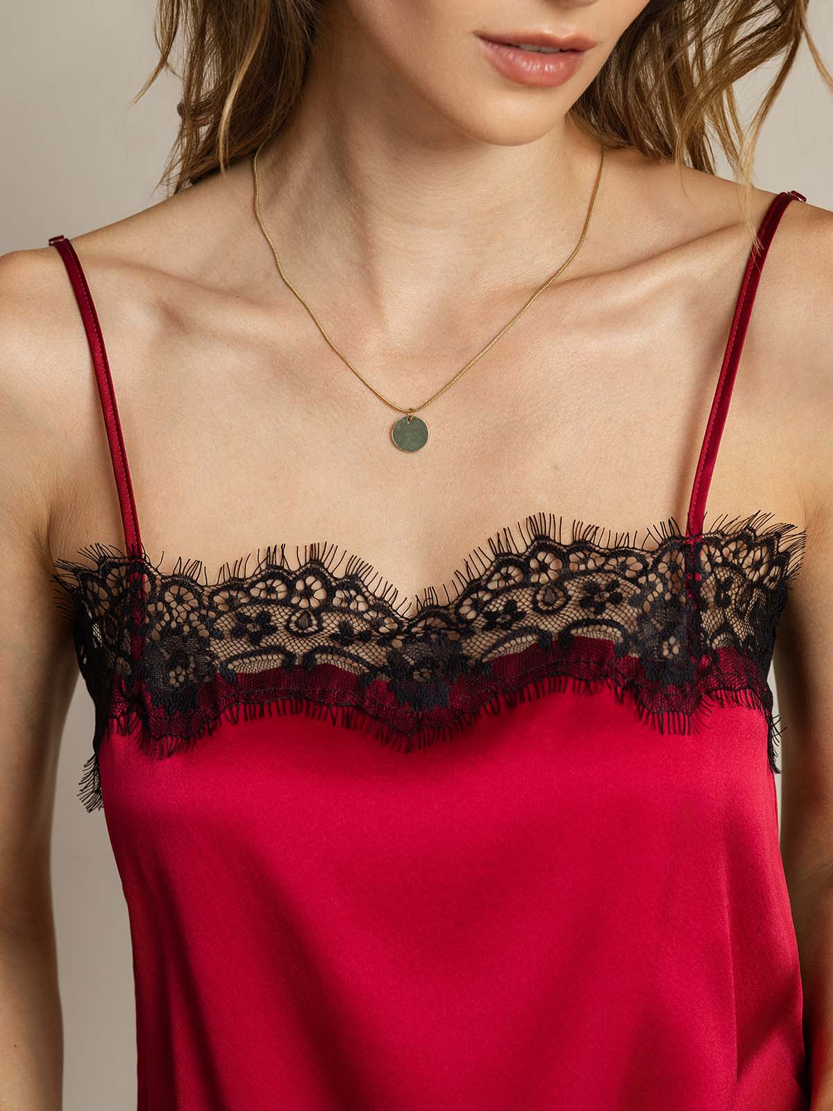 [Rouge Vineux] SilkSilky-FR 19Momme Soie Camisoles 004