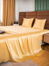 [Champagne] SilkSilky-FR Parure de Lit Soie 003
