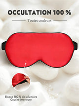 [Rouge] SilkSilky-FR Masques pour les Yeux 001