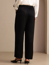 [Noir] SilkSilky-FR Womens Pants 002