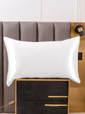 SilkSilky FR 30Momme Pure Soie Pillowcase Blanc 004