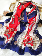 [P083] SilkSilky-FR Pure Soie Scarf 001,