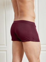 [Rouge Vineux] SilkSilky-FR Homme Sous-vêtements 002