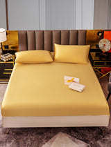 [Champagne] SilkSilky-FR 22Momme Pure Soie Bedding Set 001,