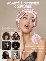 [Rose] SilkSilky-FR Bonnets de Nuit 005