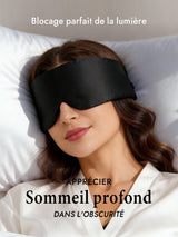 [Noir] SilkSilky-FR Masques pour les Yeux 003