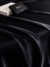 [Noir] SilkSilky-FR 25Momme Draps 005