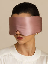 [MauvePâle+RoseClair] SilkSilky-FR Masques pour les Yeux 002