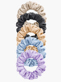 SilkSilky-FR 19Momme Pure Soie Scrunchie Group 005