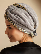 [Leopard] SilkSilky-FR Turban Cheveux 008