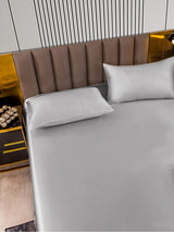 [Argent] SilkSilky-FR 22Momme Pure Soie Bedding Set 005,