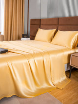 [Champagne] SilkSilky-FR 22Momme Pure Soie Bedding Set 003,