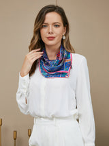 SilkSilky FR Pure Soie Scarf Multi 002