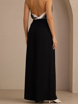 [Noir] SilkSilky-FR Femme Pantalons 002