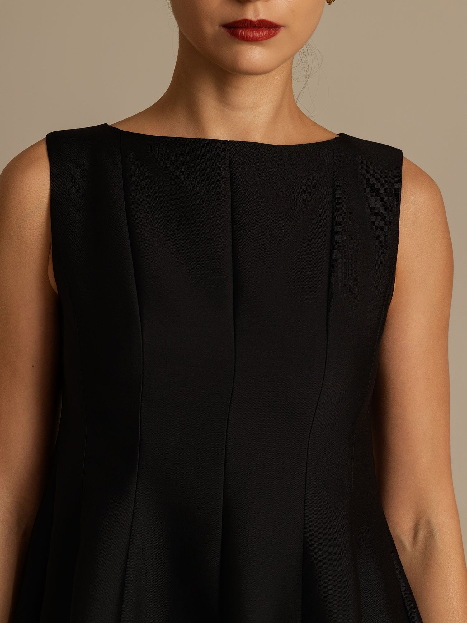 [Noir] SilkSilky-FR 32Momme Soie Dress 004,