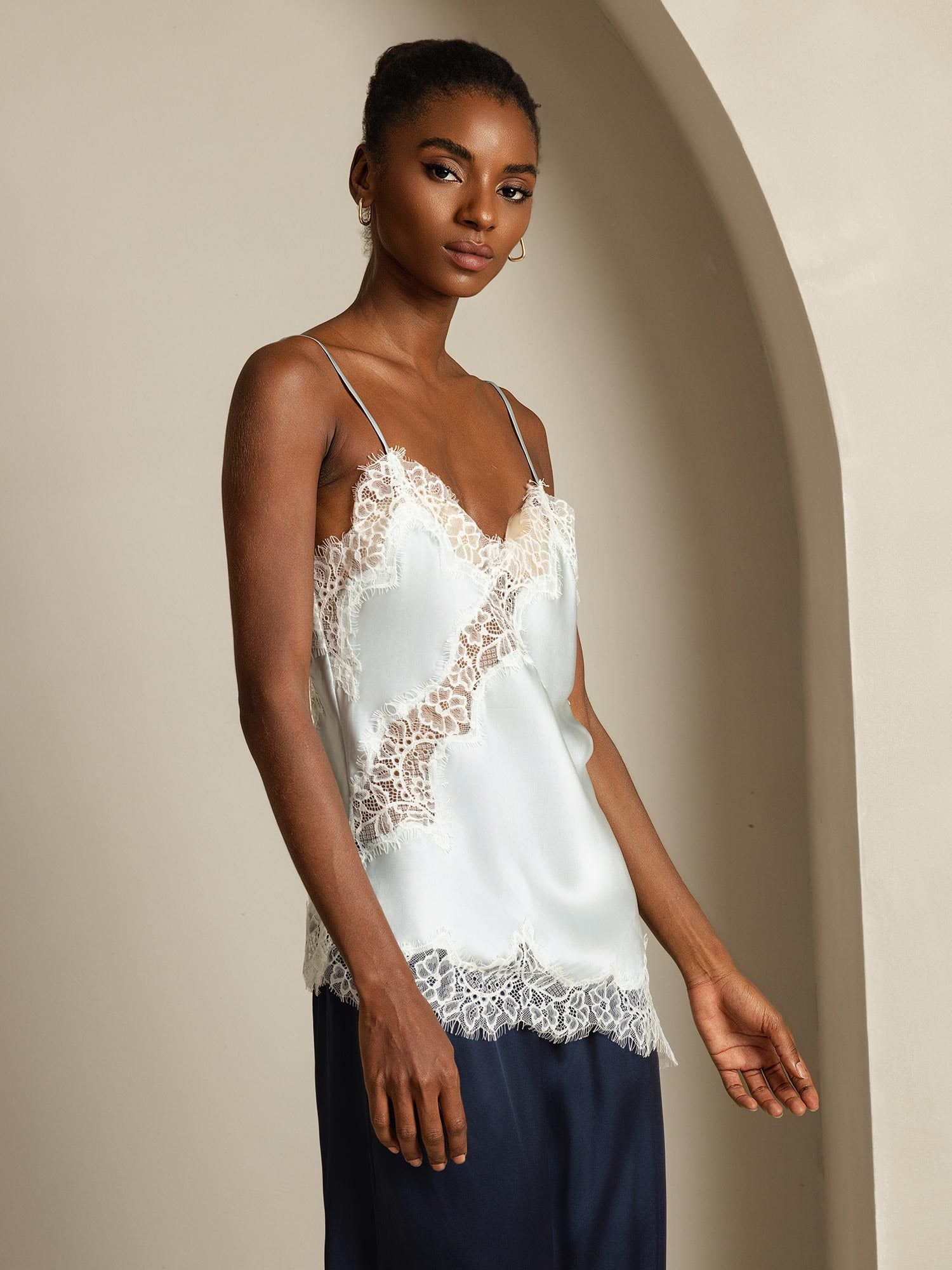 [BleuClair] SilkSilky-FR Soie Camisoles 003