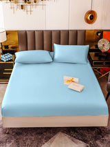 [Bleu Clair] SilkSilky-FR 19Momme Bedding Set 002