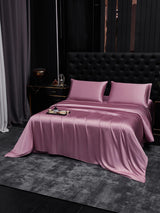 [Mauve Pâle] SilkSilky-FR 25Momme Parure de Lit Soie 002