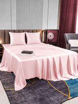 [Rose] SilkSilky-FR Parure de Lit Soie 005