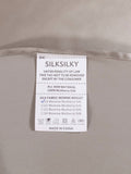 SilkSilky FR 25Momme Pure Soie Sheet Gris 005