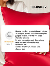 [Rose] SilkSilky-FR 30Momme Taies d'Oreiller 004