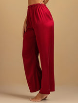 [Rouge Vineux] SilkSilky-FR 19Momme Women's Sleep Pants 006