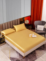 [Champagne] SilkSilky-FR 22Momme Pure Soie Bedding Set 002,